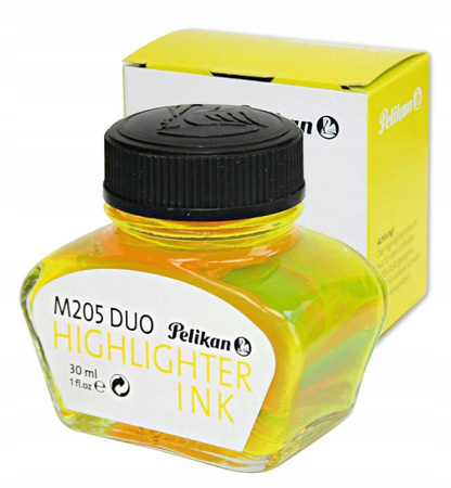 Atrament Pelikan 78LGE Fluorescencyjny Żółty 30 ml