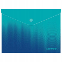 CoolPack Koperta A4 na zatrzask Gradient ocean