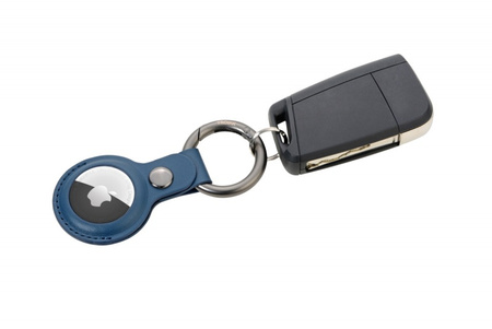 BRELOK TROIKA AIRTAG COVER, ETUI NA AIRTAGT, GRANATOWY