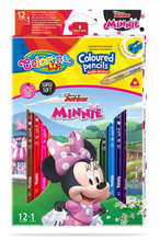Kredki ołówkowe trójkątne 13 Colorino Minnie Mouse