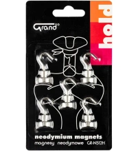 Magnesy neodymowe z haczykiem GR-N512H