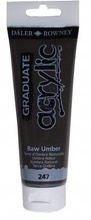 Farba akrylowa Daler Rowney 247 Raw Umber