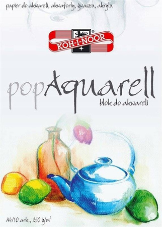 Blok akwarelowy Pop Aquarell A3 10 arkuszy 250g