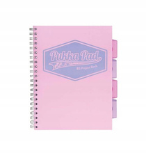 Kołozeszyt Pukka Pad pastel różowy A4