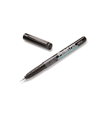 Pentel marker cienki wodoodporny czarny NMF50