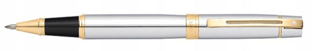 Sheaffer 300 pióro kulkowe chrom pozłacane