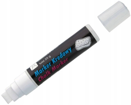 Toma 290 Marker kredowy ścięty 8/15 mm BIAŁY