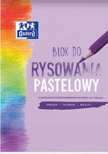 BLOK RYSUNKOWY OXFORD A4 10K 100G KOLOR PASTEL