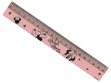 DISNEY LINIJKI 20CM MIX3 MINNIE MOUSE COOLPACK