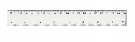 Linijka Tetis BL002 o długości 20 cm