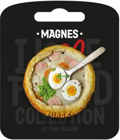 MAGNES PAN DRAGON I Love Poland ŻUREK