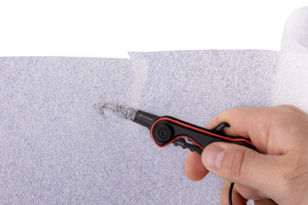 BRELOK TROIKA PARCEL CUT&CART, 9 FUNKCJI, CZARNY/CZERWONY