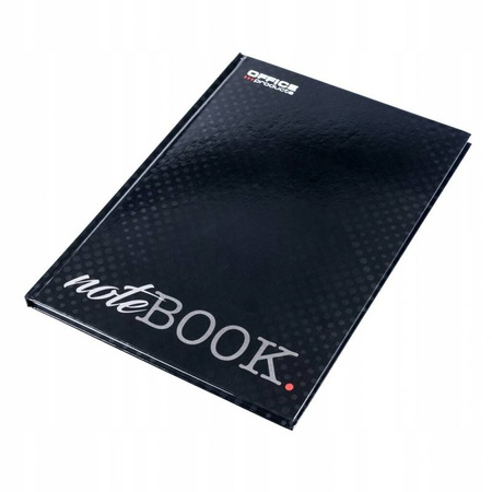 Brulion OFFICE PRODUCTS A4 w linie 96 kart zeszyt