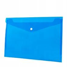 Koperta A4 Tetis BT611 na zatrzask NIEBIESKA