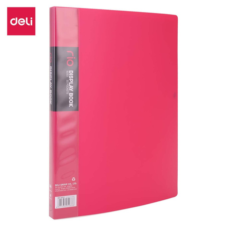ALBUM OFERTOWY DELI A4 30 KOSZULEK SERIA RIO RÓŻOWY