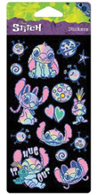 Disney Black naklejki Pop Up Stitch Wzór 3 Colpack