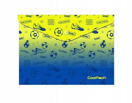 COOLPACK KOPERTA NA DOKUMENTY A4 ZATRZ FOOTBALL