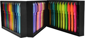 Pisaki Pentel Brush Sign Pen zestaw 26 sztuk