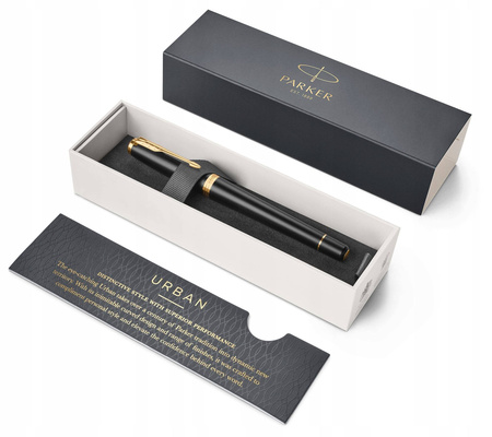 PARKER Urban pióro wieczne Muted Black GT F
