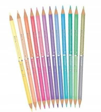 Kredki pastelowe dwustronne Colorino 87737PTR 24k