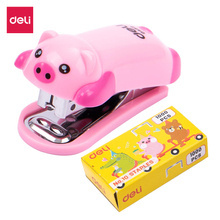 ZSZYWACZ DELI DO 15 KARTEK ZSZYWKI 10 ŚWINKA RÓŻOWY