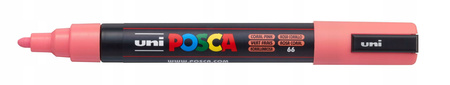 Uni marker Posca PC-5M plakatowy Coral Pink nr 66