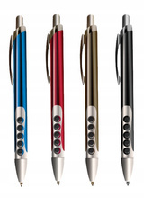 Długopis Tetis KD954 w obudowie aluminiowej 0,7 mm
