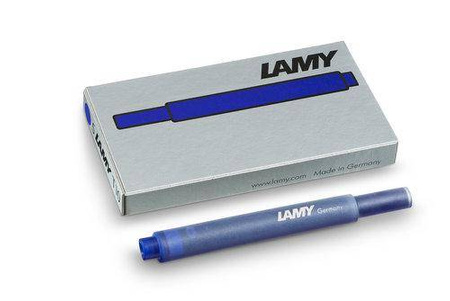 Niebieskie naboje Lamy T10 opakowanie 5 sztuk