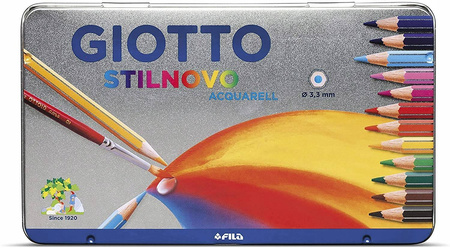 Kredki akwarelowe GIOTTO 12 kolorów