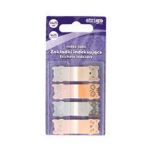 ZAKŁADKI INDEKSUJĄCE STRIGO 44X15 KOTKI