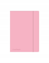 COOLPACK TECZKA NA GUMKĘ A4 POWDER PINK 2023