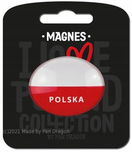 MAGNES I Love Poland FLAGA 3D