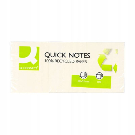 Bloczek samoprzylepny żółty karteczki notes