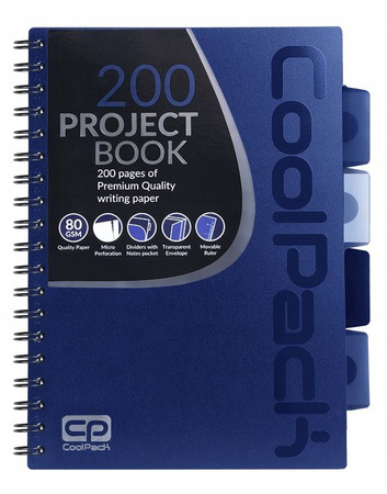 Kołobrulion B5 200 str. Dark Blue CoolPack 94320CP