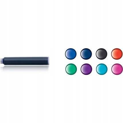 Naboje krótkie Pelikan BRĄZOWE TP/6 szt