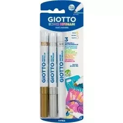 GIOTTO DECOR PISAKI METALICZNE 3SZT. FILA