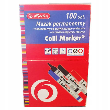 MAZAK WODOODPORNY HERLITZ COLLI-MARKER CZARNY
