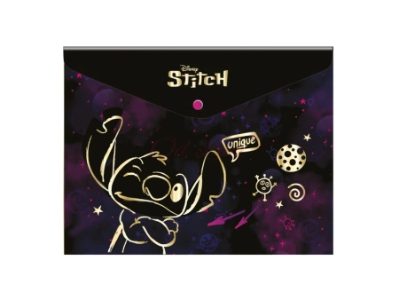 DISNEY GOLD KOPERTA NA DOKUMENTY A4 PP WZÓR 2 STITCH