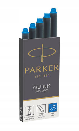 PARKER QUINK naboje do pióra j. nieb 5 szt