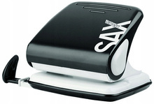 Dziurkacz Design 418 do 25 kartek czarny biurowy