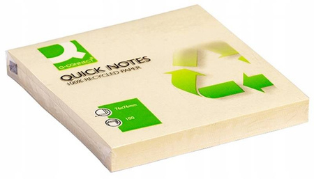 Bloczek samoprzylepny żółty karteczki notes