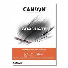 BLOK_SZKIC CANSON GRADUATE A4 96g 40A FILA
