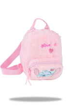 DISNEY FLUFFY PLECAK DZIECIĘCY STITCH PINK