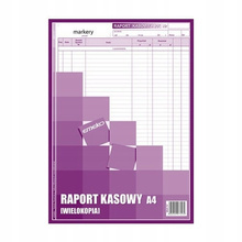 Raport kasowy A4 Emeko 727 wielokopia