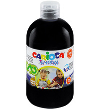 Farba Carioca tempera N 500 ml (40427/02) czarna
