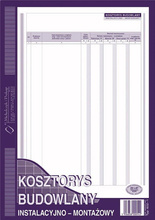 Kosztorys budowlany A4