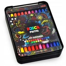 KREDKI POSCA KPA-100 24 KOL. PASTEL UNI