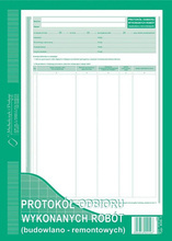 POW Protokół odbioru wyk.robót A4