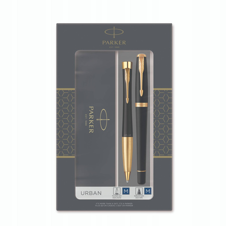 Parker Urban Duo, zestaw Matte Black GT