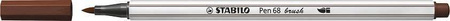 Flamaster STABILO Pen 68 Brush Karminowy